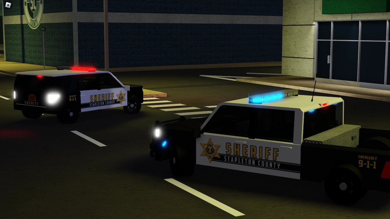 Carros de policia en Roblox