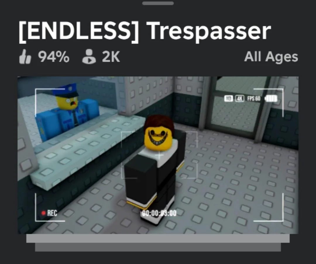 Juego de terror Roblox